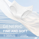 FREYARA Disposable Women's Cotton Panties, Zero Addition, No Fluorescent Agent, No Brightener,EO-sterilized(5pcs,XL/2XL/3XL)