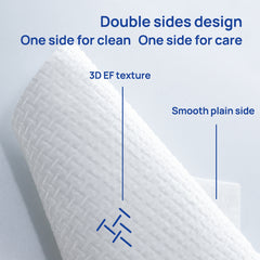 FREYARA Disposable Boxed Face Towel, Zero Addition, No Fluorescent Agent, Designed for Babies and Sensitive Skin (50pcs/box,25 X 30 cm)