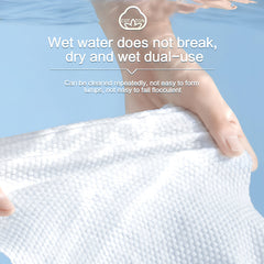 FREYARA Disposable Extra Fat Face Towel, Ultra-Thick, Skin-Safe, Eco-Friendly(100pcs/bag,20 X 21 cm)