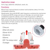 80k RF Ultrasonic Vacuum Cavitation System 6in1, for Fat Burning Body Slimming Sculpting, with EMS Pads