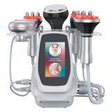 80k RF Ultrasonic Vacuum Cavitation System 6in1, for Fat Burning Body Slimming Sculpting, with EMS Pads