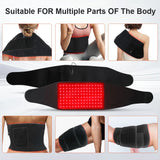 Red Light Therapy Vibration Belt For Relieve Fatigue, Pain & Inflammation, Improve Circulation, Muscle Relaxation Therapy Device