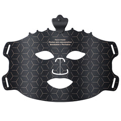 7-Color LED Light Therapy Silicone Face Mask Wireless Design, 80 LED Beads,240 Chips