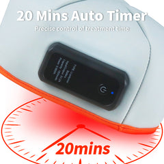 120LED Wireless Light Therapy Cap FDA-Approved Solution for Thicker, Healthier Hair Growth,1800mAh Battery Capacity, More Portable
