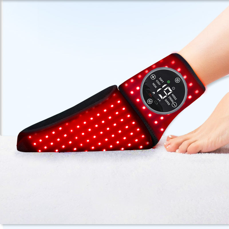 FREYARA LED-FeetRepair G33, 115LED Red Light & Infrared Light Foot and Ankle Light Therapy Device(Single Pack).Relieves Feet Arthritis, Sprains, and Muscle Soreness