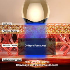 FREYARA UC - FacialFirming 1.0 Golden Glow Collagen Booster Beauty Instrument, Skin Tightening & Wrinkle Reduction