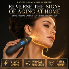 HIFU - FacialDefy 2.0 Pro, Professional Handheld HIFU Face Lifter And Skin Tightening, Microfocused Ultrasound Machine