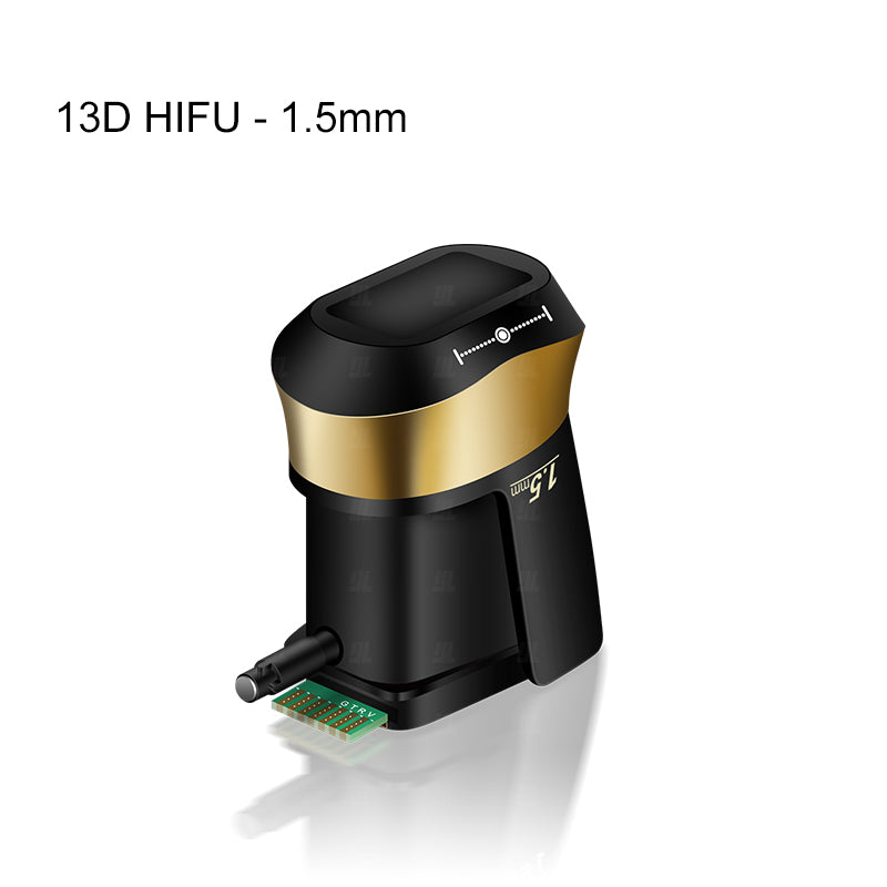 HIFU Replacement Cartridge for FREYARA FacialDefy 6.0 2in1 22D HIFU Machine. 13D HIFU & Lipo 18D HIFU RF, 1.5mm–18mm for Face & Body