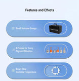 FREYARA LASER FacialPure 5.0, Brilliant Black Technology Small Suitcase Laser Picosecond Machine, Painless, Non-Invasive Tattoo & Eyebrow Removal
