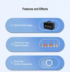 FREYARA LASER FacialPure 5.0, Brilliant Black Technology Small Suitcase Laser Picosecond Machine, Painless, Non-Invasive Tattoo & Eyebrow Removal