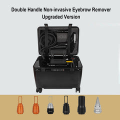 FREYARA LASER FacialPure 5.0 Ultra, Brilliant Black Technology Double Handle Non-Invasive Laser Picosecond Machine with Pull Rod and Pulley, Eyebrow Remover and Tattoo Remover