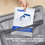 FREYARA Disposable Sterile 4-Piece Bedding Kit,Hygienic,Skin-Friendly, Travel-Ready(220*240cm bed sheet*1, 220*240cm quilt cover*1, 50*80cm pillowcases*2)