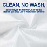 FREYARA Disposable Sterile 4-Piece Bedding Kit,Hygienic,Skin-Friendly, Travel-Ready(220*240cm bed sheet*1, 220*240cm quilt cover*1, 50*80cm pillowcases*2)