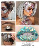 Glitter Gel Sequins for Eye, Body, Lip