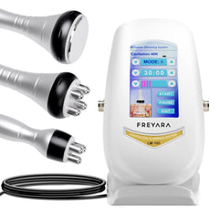 3in1 40K RF Ultrasonic Cavitation Machine, Body Sculpting Slimming Device, 3 Massage Heads for Belly Fat, Waist, Arm, Leg, Butt