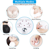 Vacuum Therapy Cupping Machine with 24 Acrylic Cups, Body Scraping Shape Massage for Butt, Breast Body