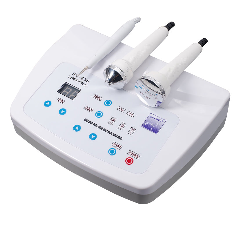 Ultrasonic Machine Physiotherapy, Fat Burner Body Shaper Weight Loss Skin Care 3in1 Facial Beauty Machine Repairing Recovery Detoxification