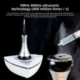 Mini 40K Ultrasonic Cavitation Body Fat Burning Sculpting Device, Cellulite Removal Machine Skin Firming Massager for Firming and Shaping