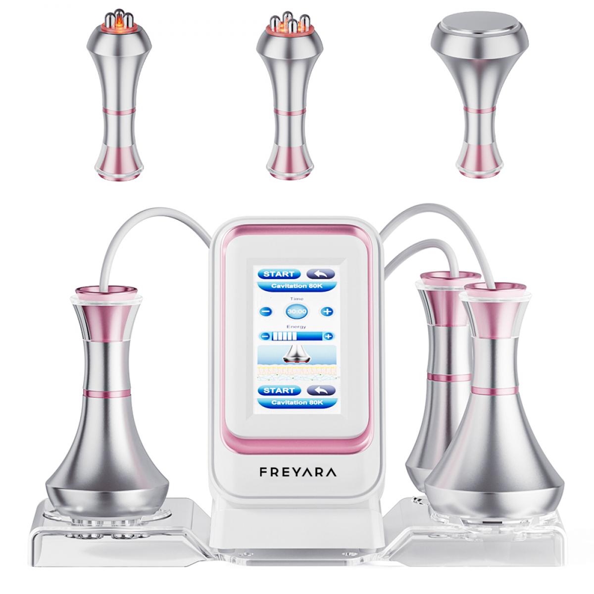 80K Radio-frequency Ultrasonic Cavitation Machine, 3in1 Body Slimming System, Fat Burning Cellulite Body Massager, Rf Beauty Device..