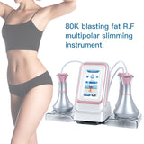 80K Radio-frequency Ultrasonic Cavitation Machine, 3in1 Body Slimming System, Fat Burning Cellulite Body Massager