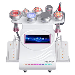 9in1  80K Radio-frequency Ultrasonic Cavitation Machine with EMS Laser Pads for Body Slimming, Vacuum Massager Device for SPA Salon