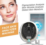 Intelligent Face Skin Analysis Scanner Machine, 21.5" LCD Display, 38 Million Pixels, 8 Spectral Analysis Modes, for Beauty Salon Use