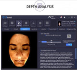 Intelligent Face Skin Analysis Scanner Machine, 21.5" LCD Display, 38 Million Pixels, 8 Spectral Analysis Modes, for Beauty Salon Use