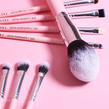 FREYARA Professional Makeup Brushes Set 25pcs Complete Collection Glitter Pink