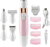 Electric Razor for Women, Noise Trimmer, Eye Brow Trimmer, Facial Shaver, 5in1 Multi-functional, USB Rechargeable