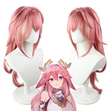 Anime Cosplay Wig, Yae Miko Genshin Impact