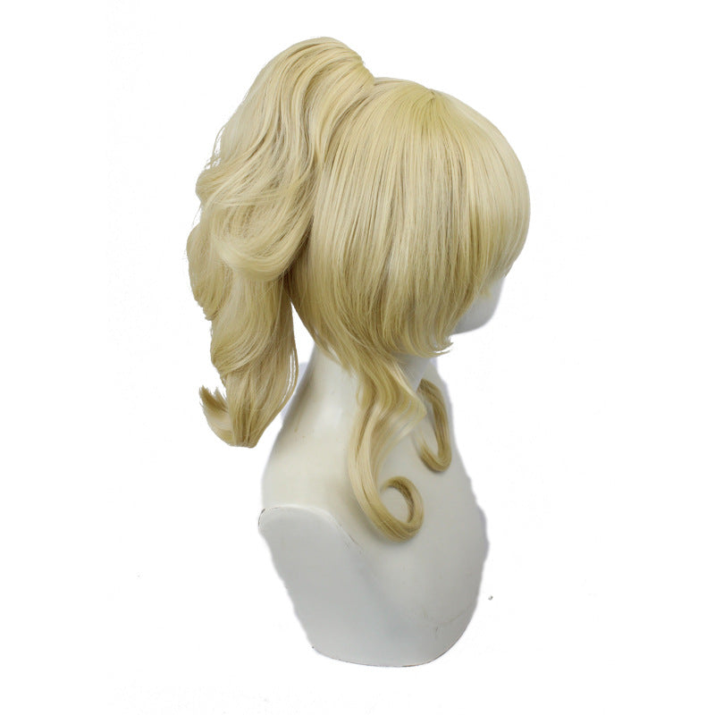 Blonde ponytail wig sale cosplay