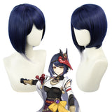 Anime Cosplay Wig, Kujou Sara Genshin Impact