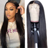 13x4 Lace Front Wigs Human Natural Hair, Straight, 180% Density, Pre Plucked Hairline, 18-30inch