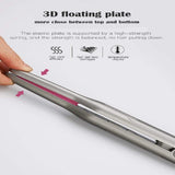 Mini Straightener for Short Hair, 7mm/0.3inch Ultra-Thin Ceramic Plate, 150℃- 232℃ Fast Heating, UK Plug