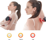 Electric Cupping Massager Baguan Tool, Infrared Heated with 12 Levels Suction, USB Rechargeable