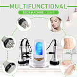 3in1 40K RF Ultrasonic Cavitation Machine, Body Sculpting Slimming Device, 3 Massage Heads for Belly Fat, Waist, Arm, Leg, Butt