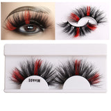 8D False Eyelashes, Mink-like Fluffy, Color Mixed