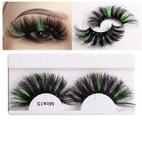 8D False Eyelashes, Mink-like Fluffy, Color Mixed