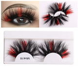 8D False Eyelashes, Mink-like Fluffy, Color Mixed